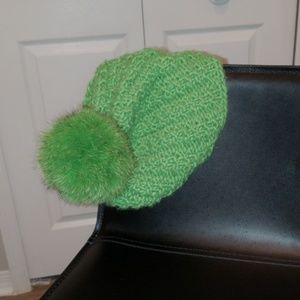 KYIKYI real fur hand made hat